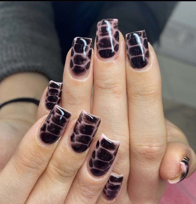 Fall in Love: 30+ Stunning Black & Pink Nail Art Ideas - ALLURE OF BEAU