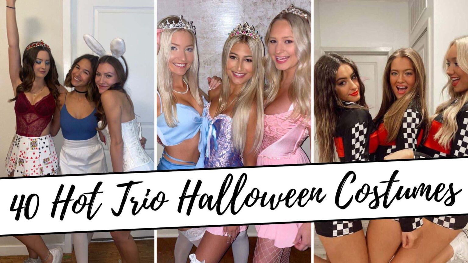 40 Hottest Trio Halloween Costumes That’ll Turn Heads - ALLURE OF BEAU